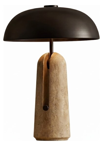 Lampa de masa Japanese travertin