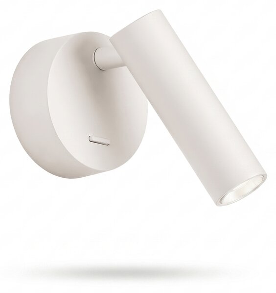 Aplica LED din metal White cu spot directionabil