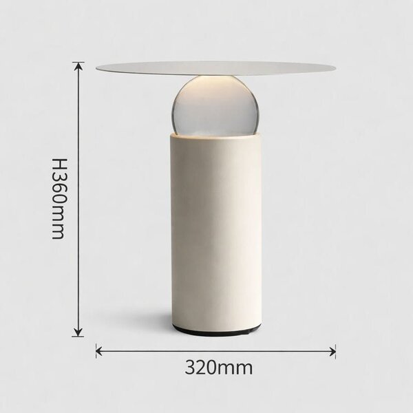 Lampa de masa Glass Sphere