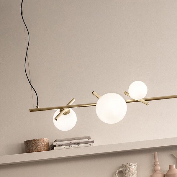Lampă suspendată APP1664-6CP Gold