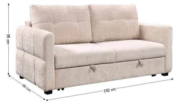 Canapea Extensibilă Cremona 7911-02, Beige