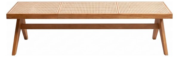 Bancheta Premium Ratan 128x45x45cm