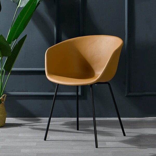 Scaun dining Aura Brown
