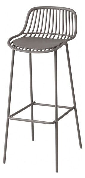 Scaun bar metalic Cyprus Grey