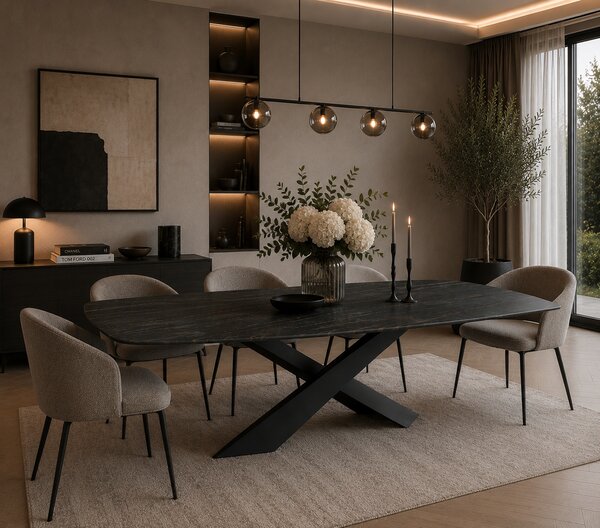 Masa dining Stone 180x90x75cm