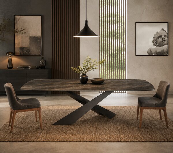 Masa dining Stone 180x90x75cm