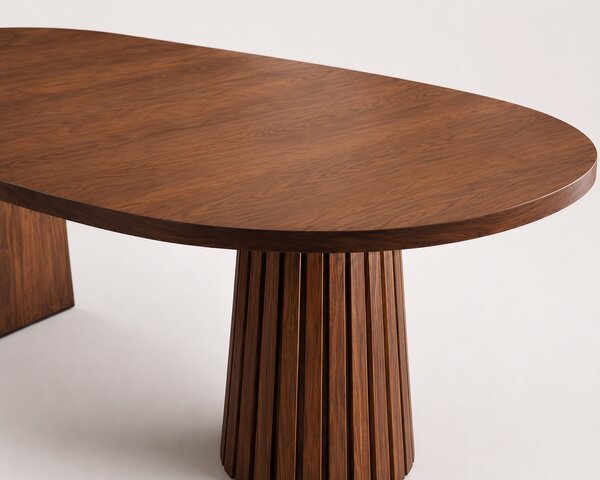 Masa de dining ovala PINE WOOD 180x80x75 cm