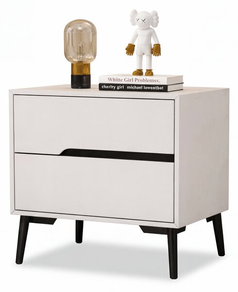 Noptieră modernă MDF Roma White
