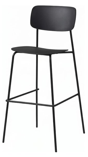 Scaun bar Slim Black
