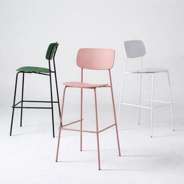 Scaun bar Slim Black