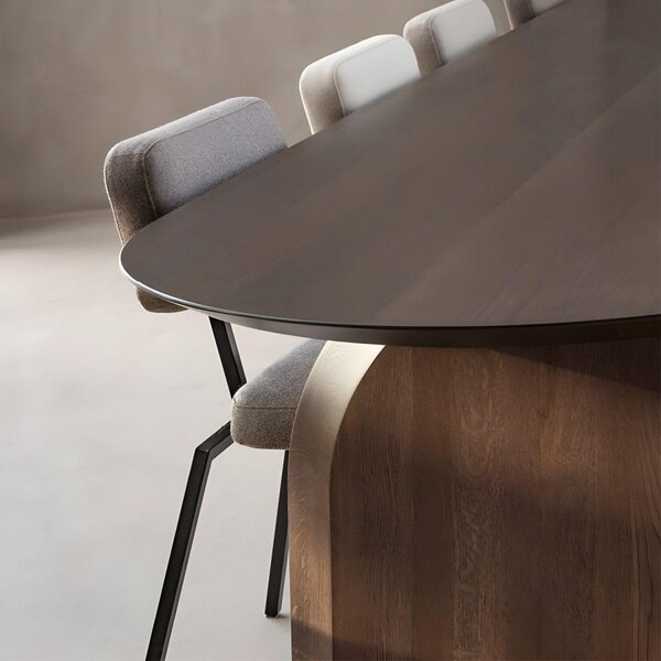 Masa de dining din lemn de pin Aura 120x60x75 cm