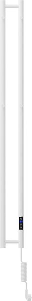 Mexen Pino, element electric de încălzire cu suport pentru prosoape 1405x137 mm, 150 W, alb, W301-1405-137-00-20