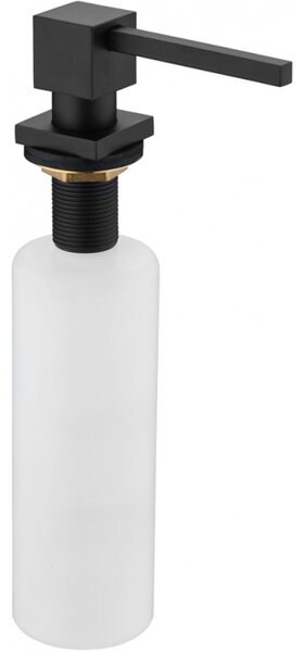 Mexen Accesorii Mexen, dozator pătrat de detergent pentru chiuveta de bucătărie, negru, 6605320-70