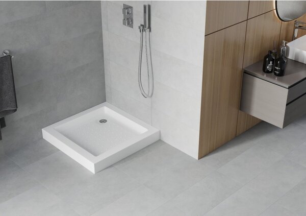 Mexen Rio brodzik pătrat 70 x 70 cm, alb - 45107070