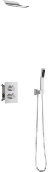 Mexen Salto, set de duș ascuns, crom, 7604-02-00
