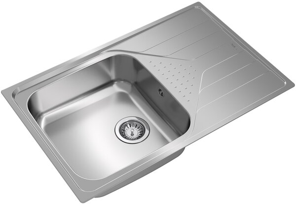 Teka Universe chiuveta din oțel cu sifon 79x50 cm oţel 115110030