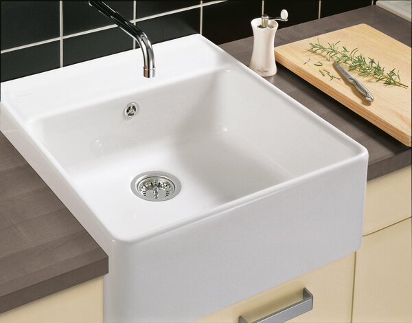 Villeroy & Boch Single-Bowl Sink chiuveta din ceramica 63x59.5 cm alb 632061R1