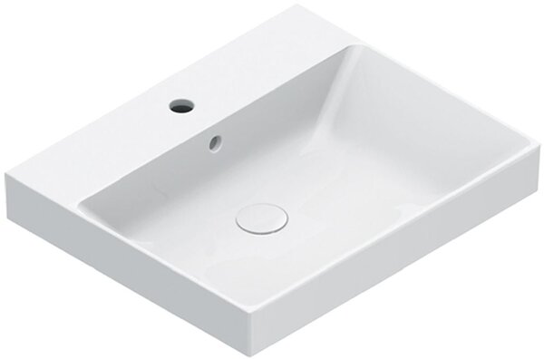 Catalano Zero lavoar 60x50 cm dreptunghiular clasică alb luciu 0120601001