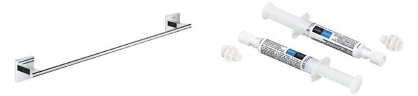 Set bară prosop Grohe Start Cube 41089000, adeziv Grohe 41128000