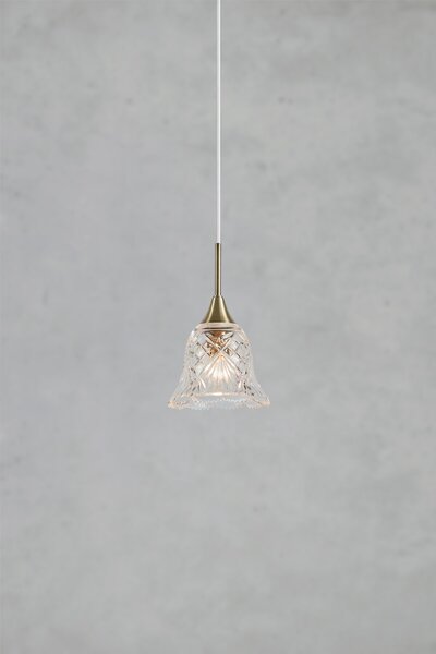 Markslöjd Luna lampă suspendată 1x40 W alamă 109011