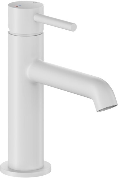 KFA Armatura Moza Mini baterie lavoar stativ alb 5032-835-44