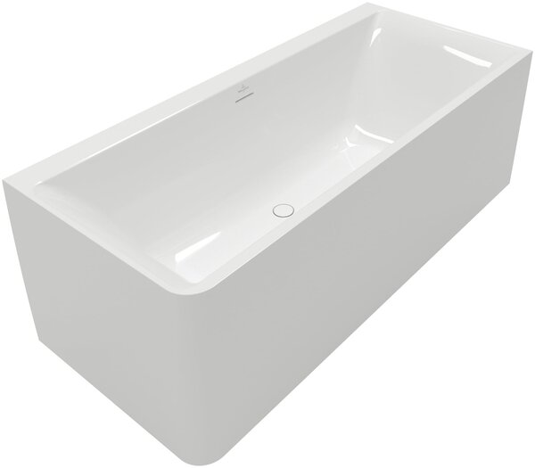 Villeroy & Boch Subway 3.0 cadă de perete 180x80 cm dreptunghiulară alb UBQ180SBW9CR00V-01