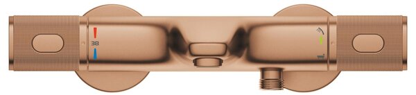 Grohe Precision Feel baterie cadă-duș perete cu termostat Brushed Warm Sunset 34788DL0