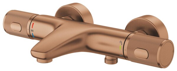 Grohe Precision Feel baterie cadă-duș perete cu termostat Brushed Warm Sunset 34788DL0