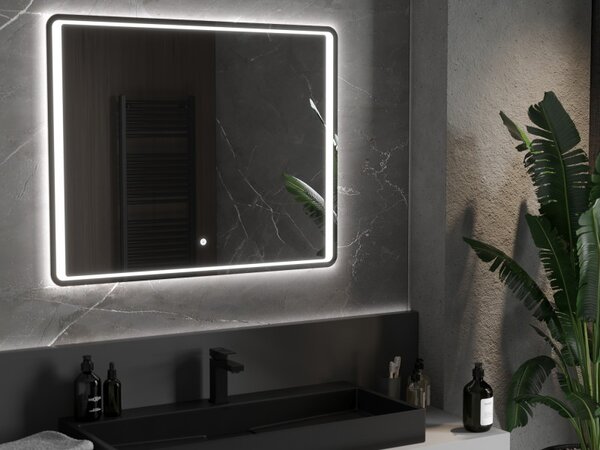 Mexen Zusa, oglinda baie LED cu iluminare din spate 100x80 cm, 6000K, anti-aburire, 9808-100-080-611-00