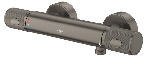 Grohe Precision Feel baterie de duș perete cu termostat Brushed Hard Graphite 34790AL0