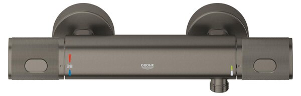 Grohe Precision Feel baterie de duș perete cu termostat Brushed Hard Graphite 34790AL0
