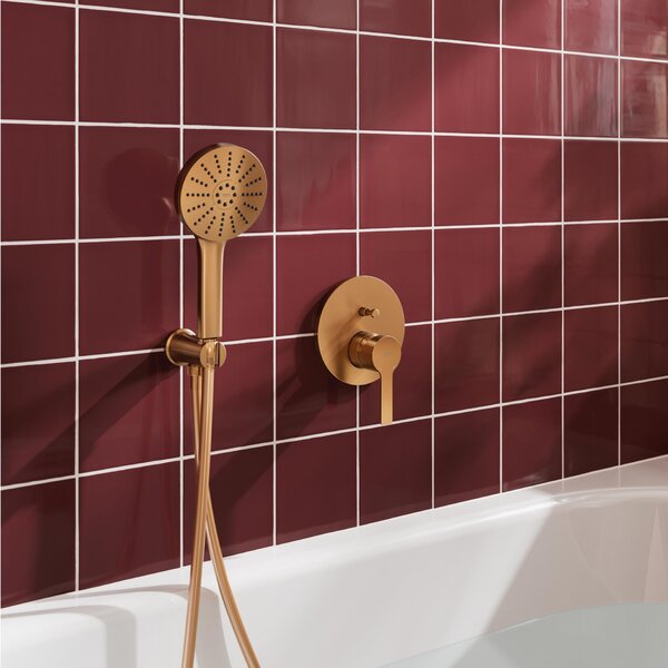 Grohe Lineare baterie cadă-duș ascuns Brushed Warm Sunset 24064DL1