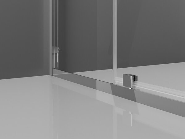 Mexen Exo, usa cu 1 canat pentru deschidere 135x200 cm, sticla transparenta 6 mm, profil cromat, 819-135-000-01-00