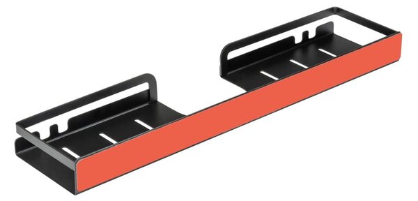 Raft pentru baie negru autoadeziv din oțel inoxidabil Altarella – Wenko