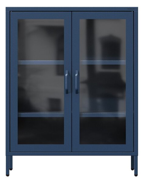Vitrină Modern GINA bleumarin