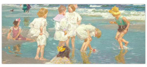Tablou - Edward Henry Potthast, A Holiday, reproducere (120x50 cm)