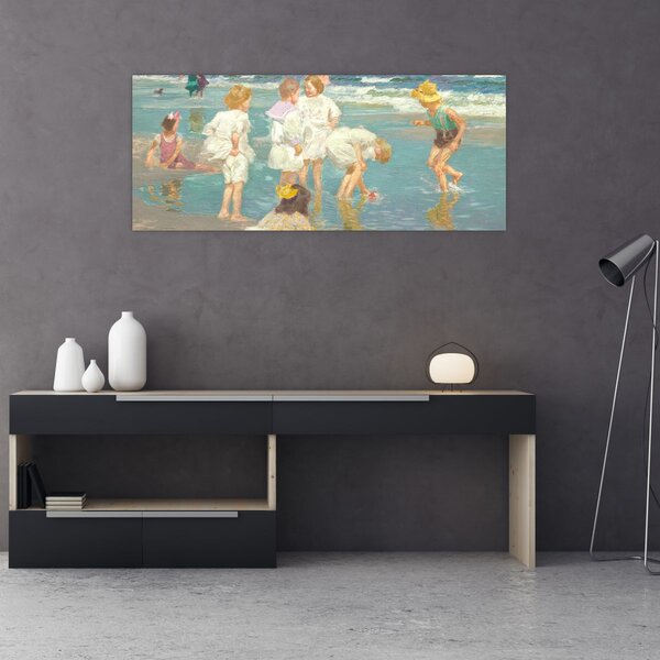 Tablou - Edward Henry Potthast, A Holiday, reproducere (120x50 cm)