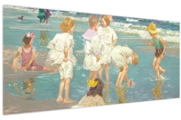 Tablou - Edward Henry Potthast, A Holiday, reproducere (120x50 cm)