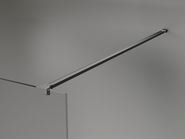 Mexen, Perete de duș Mexen Kioto-X 50 x 200 cm, grafit 10 mm, gri închis - 800-050-101-95-40-X