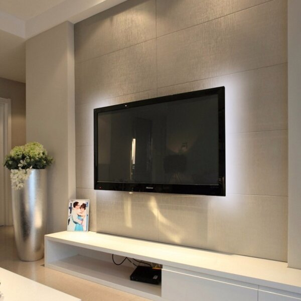 Banda LED USB pentru Iluminare Ambientala in Spatele Televizorului Backlight TV White