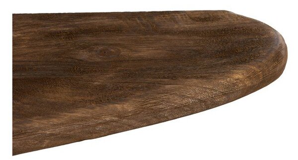 Raft în culoare naturală închisă din lemn de mango 49 cm Ginosu – Light & Living