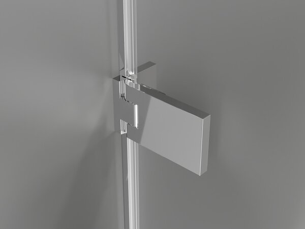 Mexen, Ușă de duș pliabilă Mexen Lunar-F dreapta 60 cm, transparentă, cromată - 836-060-000-01-00-P