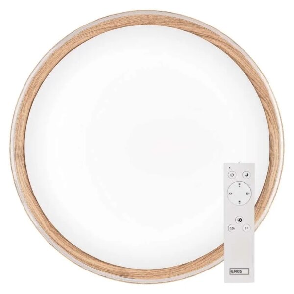 Plafonieră LED dimabilă ILVI LED/45W/230V 2700-6500K, diam. 50 cm, bej + telecomandă