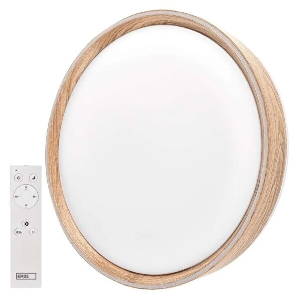 Plafonieră LED dimabilă ILVI LED/45W/230V 2700-6500K, diam. 50 cm, bej + telecomandă