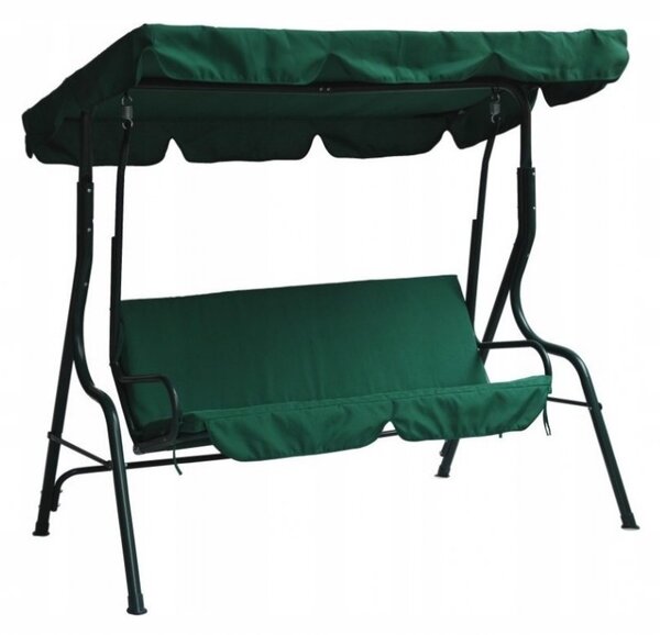 Leagăn de grădină de culoare verde închis