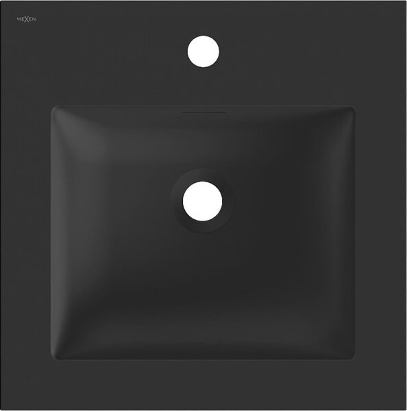 Mexen Otis, lavoar încorporat 46 x 46,5 cm, negru mat, 25184571
