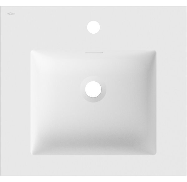 Mexen Otis, lavoar încorporat 51 x 46,5 cm, alb mat, 25185001
