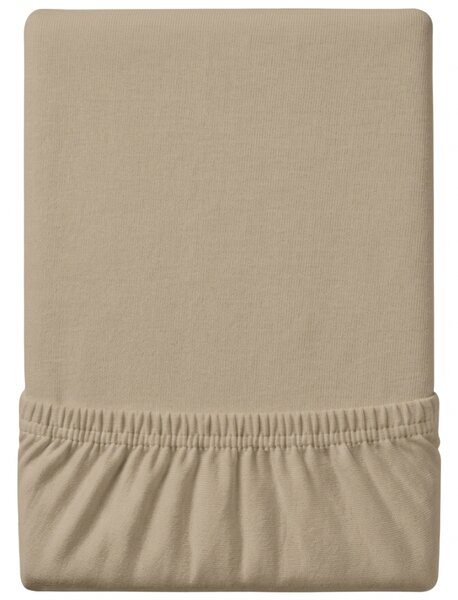 Cearsaf jersey EXCLUSIVE cappuccino 90 x 200 cm