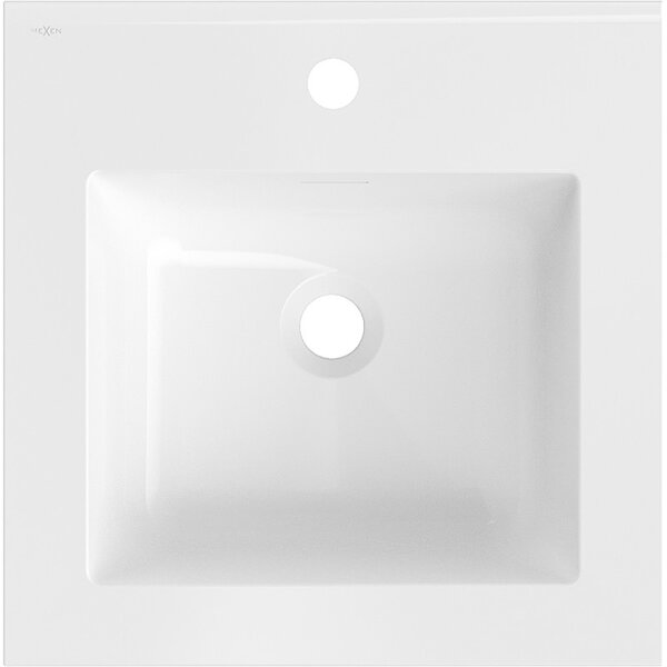 Lavoar încorporat Mexen Otis, 46 x 46,5 cm, alb lucios, 25184500