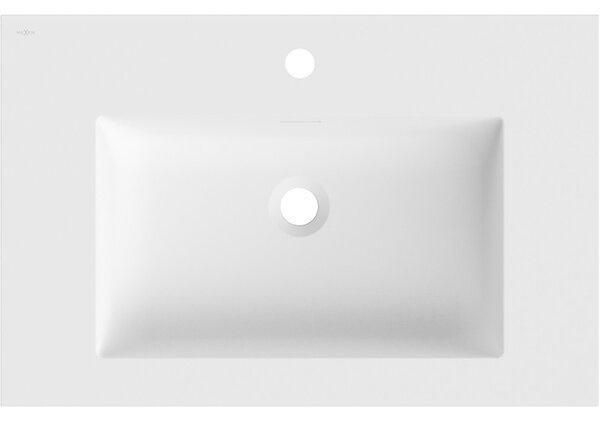 Mexen Otis, lavoar încorporat 71 x 46,5 cm, alb mat, 25187001
